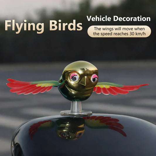 🎅🎄Kerstcadeau – 2 voor de prijs van 1🎁Autos en motoren – Decoratie🚙🛵 – Vliegende vogels🦜