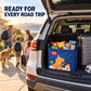 🚗🧺 50% KORTING! Nooit meer een rommelige kofferbak! Deze opvouwbare opbergbox houdt boodschappen, gereedschap en spullen stevig op hun plek – geen rollende flessen of zoekgeraakte spullen meer!