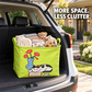 🚗🧺 50% KORTING! Nooit meer een rommelige kofferbak! Deze opvouwbare opbergbox houdt boodschappen, gereedschap en spullen stevig op hun plek – geen rollende flessen of zoekgeraakte spullen meer!