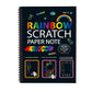 🎨 NU 50% KORTING! Het magische kraspapier van de regenboog met houten potlood