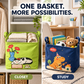 🚗🧺 50% KORTING! Nooit meer een rommelige kofferbak! Deze opvouwbare opbergbox houdt boodschappen, gereedschap en spullen stevig op hun plek – geen rollende flessen of zoekgeraakte spullen meer!