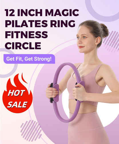 🧘‍♀️✨ 50% KORTING! Stop met zwakke spieren! Dé Pilates ring met antislip handgrepen vormt en versterkt je hele lichaam. Voor beginners en gevorderden!