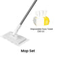 🧹💥 50% KORTING! Nooit meer vieze wegwerpdoekjes of een gammele steel! Deze platte mop met RVS steel en wasbare doeken maakt elke vloer in seconden schoon – eindeloos herbruikbaar!