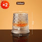 Uniek Draaiend Drinkglas | ✨ Visueel Spectaculair | 🎁 Ideaal Cadeau voor Whisky Liefhebbers 🥃
