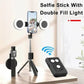 🔥Hot Sale 50% KORTING🎁Nieuwe multifunctionele verbeterde telefoon uitschuifbare selfiestick en statief