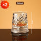Uniek Draaiend Drinkglas | ✨ Visueel Spectaculair | 🎁 Ideaal Cadeau voor Whisky Liefhebbers 🥃