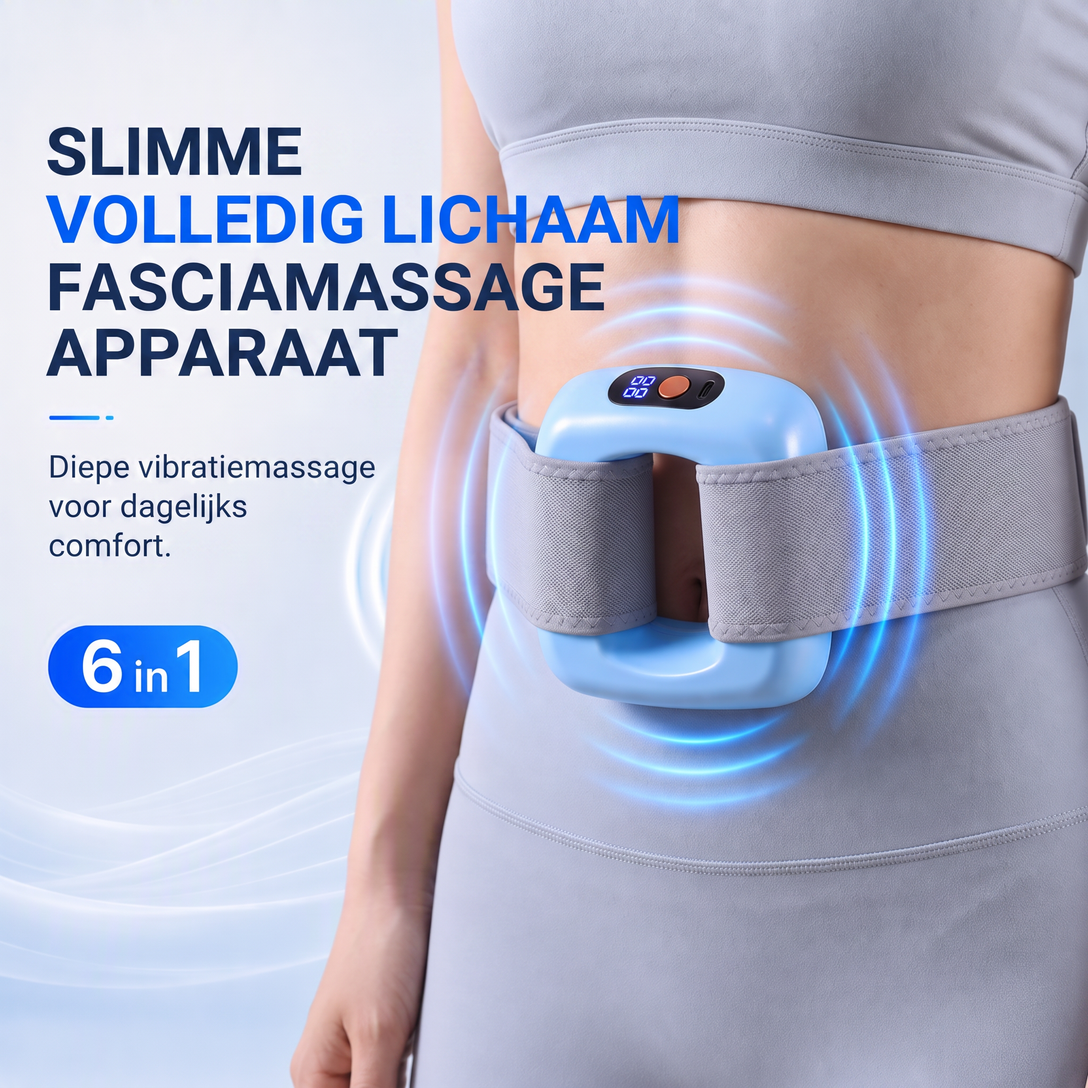 🏆💥🔥 50% KORTING! Draag 'm 15 minuten per dag en stimuleer doorbloeding & vetverbranding over je hele lichaam – tril-fasciaring met tailleband, diepe massage en spierherstel. USB-C!🌿👑