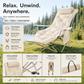 🪑🌲 50% KORTING! Van strand tot bergtop: deze verstelbare outdoor stoel met voetensteun, antislip-poten en ademende stof is de enige troon die je nodig hebt voor een zomer vol sterren kijken. In seconden plat, altijd mee.