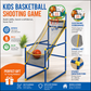 ⛹️🏀 50% KORTING! Arcadeplezier in je eigen huis! Met 4 ballen, een automatische terugrol en een veilig frame – deze indoor basketbalset is het perfecte cadeau voor elke kleine sportfanaat!