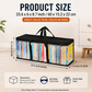 🎁 Opbergbox van transparant textiel | Opvouwbare kastorganizer – Ideaal voor kleding, speelgoed, dekens en nog veel meer! 🧸👕📦