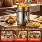 🔥🍳 50% KORTING! Eén pan die álles kan – frituren, bakken, koken, stoven. 304 RVS, onverwoestbaar, en je ruimt nooit meer 5 pannen tegelijk op!
