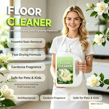 🌸✨ 50% KORTING! Nooit meer lang wachten op droge vloeren! Deze sneldrogende reiniger met gardenia-geur maakt je vloer in minuten schoon en fris – antibacterieel en veilig voor kinderen & huisdieren!