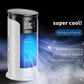 ❄️ 2026 Nieuwe Verdampingsairco – Compacte USB-bureauventilator, Persoonlijke Koeler met 300ml Tank, Verstelbare Snelheden, Timer, Stil, Draagbaar Ontwerp voor Naast het Bed | Kleine Ruimte Koelventilator voor Thuis, Reizen & Buiten