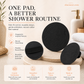 🛀✨ 50% KORTING! Alsof je een nieuwe, stralende huid onder je oude vandaan tovert! Deze scrub badhandschoenen schuren dode cellen eraf, stimuleren je bloedsomloop, en laten je huid voelen als zijde – geen dure spa, geen gekras.