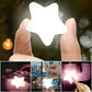 🤍⭐LED-taslampje met touchsensor – hart, rond, wolk of ster; twee lichtstanden (continu/touch), compact PC/ABS, voor handtas, rugzak en reistas. 50% KORTING.