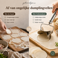 🥟⚡ 50% KORTING! Nooit meer ongelijke deegvellen snijden! Deze RVS deeguitsteker maakt in één druk perfect ronde dumplingvellen van 7,5 cm – uniform, snel en zonder gedoe!