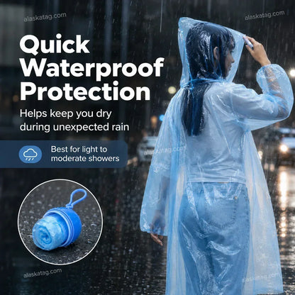 🌧️🎒 50% KORTING! 1+1 GRATIS! 50.000+ verkocht! Deze mini-regenjas past in élke handpalm – trek 'm uit de bol en sta nooit meer als een verzopen kat in de regen!