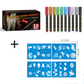 🎃🖌️ 50% KORTING! Stop met het knoeien met goedkope schmink! Deze markers blijven uren zitten, zijn huidvriendelijk en verdwijnen moeiteloos met water – klaar voor elk feestje.