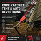 🔥50% korting🪢Draagbaar verstelbaar tentharnas met hoge sterkte, snel te bevestigen, camping touw 🌳 (4 stuks/set)