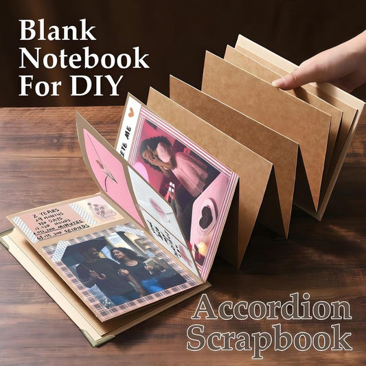 De herinneringenbewaarder: accordeon-plakboekalbum