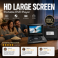 📺🎬 50% KORTING! Eindelijk een scherm dat groot genoeg is, een batterij die uren meegaat, en hij slikt álles: dvd, usb, sd. Voor op de achterbank, in de tent, of gewoon thuis op de bank – nooit meer ruzie om de tablet.