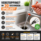 🚿 Verstopte afvoer? Deze flexibele ontstoppingsveer met grijper lost het in seconden op – 160/250 cm, geen loodgieter of chemicaliën nodig!