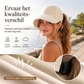 👒☀️ 50% KORTING! Alsof je een parasol opvouwt die aan je hoofd blijft plakken! UPF 50+, nekflap, en hij past in je handtas – nooit meer verbranden.