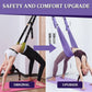 💗🩰 TIJDELIJKE AANBIEDING 50% KORTING! Van stramme schouders naar een zwanenhals en een strakke taille. Deze yoga-band maakt van elke stretch een stap richting een mooier, strakker en sierlijker jij.