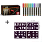 🎃🖌️ 50% KORTING! Stop met het knoeien met goedkope schmink! Deze markers blijven uren zitten, zijn huidvriendelijk en verdwijnen moeiteloos met water – klaar voor elk feestje.