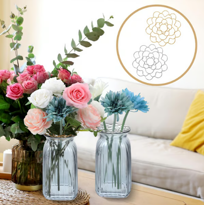 🌸Roestvrijstalen bloemenrooster-organizer♻️