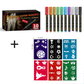🎃🖌️ 50% KORTING! Stop met het knoeien met goedkope schmink! Deze markers blijven uren zitten, zijn huidvriendelijk en verdwijnen moeiteloos met water – klaar voor elk feestje.