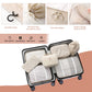 Set van 8 Reisorganizer Opbergzakken