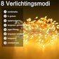 ✨ Waarom zou je genoegen nemen met één sfeer? Met 8 lichtstanden en buigbare koperdraad maak je elke hoek feestelijk – USB-aangedreven, weerbestendig en klaar voor binnen én buiten.