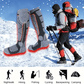 🔥🧦 Koude voeten? Niet meer! Oplaadbare verwarmde sokken met 6000mAh batterij – tot 9 uur warmte. Perfect voor skiën, hiking en koude winters.