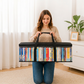 🎁 Opbergbox van transparant textiel | Opvouwbare kastorganizer – Ideaal voor kleding, speelgoed, dekens en nog veel meer! 🧸👕📦