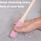 🦶🧼 50% KORTING! Nooit meer vieze tenen – deze teen-gap borstel komt overal tussen, met zachte haren en ergonomische grip. Brandschone voeten, thuis én onderweg!
