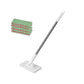 🧹💥 50% KORTING! Nooit meer vieze wegwerpdoekjes of een gammele steel! Deze platte mop met RVS steel en wasbare doeken maakt elke vloer in seconden schoon – eindeloos herbruikbaar!