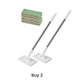 🧹💥 50% KORTING! Nooit meer vieze wegwerpdoekjes of een gammele steel! Deze platte mop met RVS steel en wasbare doeken maakt elke vloer in seconden schoon – eindeloos herbruikbaar!