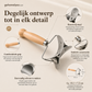 🥟⚡ 50% KORTING! Nooit meer ongelijke deegvellen snijden! Deze RVS deeguitsteker maakt in één druk perfect ronde dumplingvellen van 7,5 cm – uniform, snel en zonder gedoe!