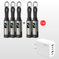🔌📟 4-in-1 keychain oplaadkabel | Digitaal display, tot 65W+27W | Gevlochten nylon, zinkring | <0,5 m, 4 kleuren | 1/3/5 stuks | 50% KORTING!