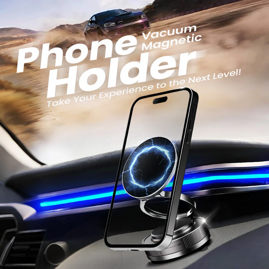 🚗💥 50% KORTING! Dé 360° verstelbare vacuüm telefoonhouder – zuigt zich vast op elk glad oppervlak, zonder lijm. Koop meer, bespaar meer, vandaag!