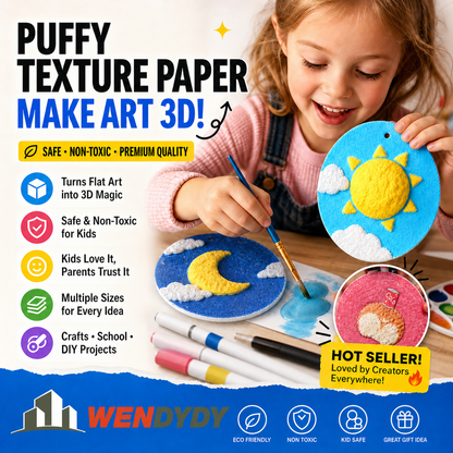 🎨✨Magic Fluffy Pigments, pigmentpapier, zelfgemaakte penselen