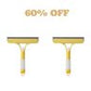 🪟🥷 50% KORTING! Stop met het klimmen op stoelen voor hoge ramen! Dit 3-in-1 wonder met uitschuifbare steel wringt zich in elke hoek, schraapt hardnekkige kalk van je douchedeur, en maakt je voorruit streeploos – zonder dat je natte voeten krijgt!