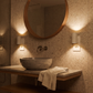 ❄️Zomerfresh 50% Korting!✨Insteekbare Schemer-Tot-Dageraad Wandlamp – 3000K warm op- en neerlicht met doorlusstopcontact