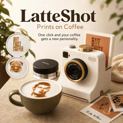 💥☕ 50% KORTING! Van gewone koffie naar Instagram-waardige latte art – deze mechanische stencil printer werkt zonder stroom, zonder gedoe. Voor thuis, café & cadeau!