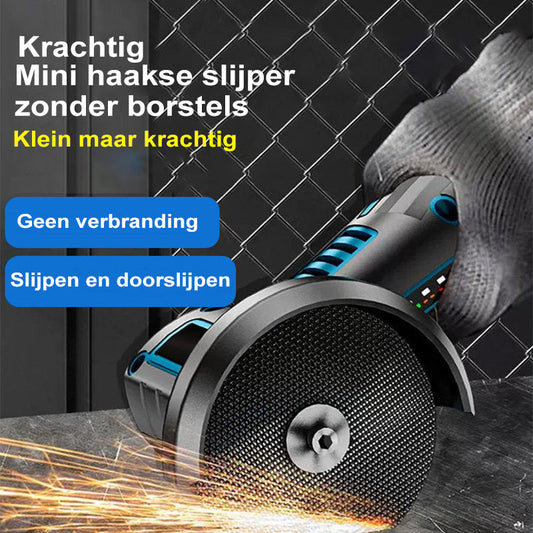 🎁2026 Nieuw binnen 50% KORTING💥Mini-hoekslijpmachine zonder borstels
