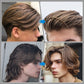 💥💇‍♂️ 50% KORTING! Eén kam voor dik, dun, steil of krullend haar – deze professionele stylingkam met brede tanden geeft textuur en volume, zonder je pols te belasten!