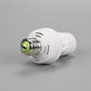 📡 E27 lampfitting met IR-bewegingssensor – bereik 2-5 m, vertraging en lichtgevoeligheid instelbaar (3-2000 LUX), max. 60W, 110-240V, vlamvertragend PC.