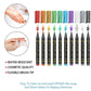 🎃🖌️ 50% KORTING! Stop met het knoeien met goedkope schmink! Deze markers blijven uren zitten, zijn huidvriendelijk en verdwijnen moeiteloos met water – klaar voor elk feestje.