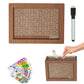 Houten spaarbox met telontwerp – 1.000/2.000/3.000/5.000/10.000 opties, voor munten en biljetten, herbruikbaar, eenvoudig zelf in elkaar te zetten. 50% KORTING!